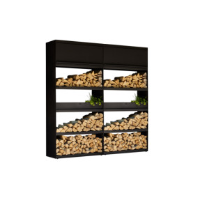 OFYR | Wood Storage 200 | Black